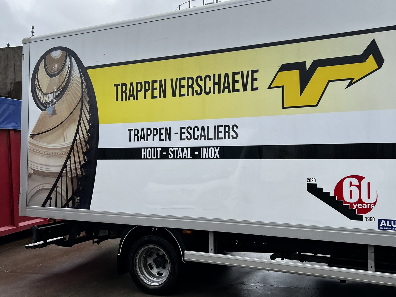 Bestelwagens Trappen Verschaeve